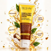 Hand & Feet Brightening Cream | Kojic Acid, Alpha Arbutin & Hyaluronic Acid