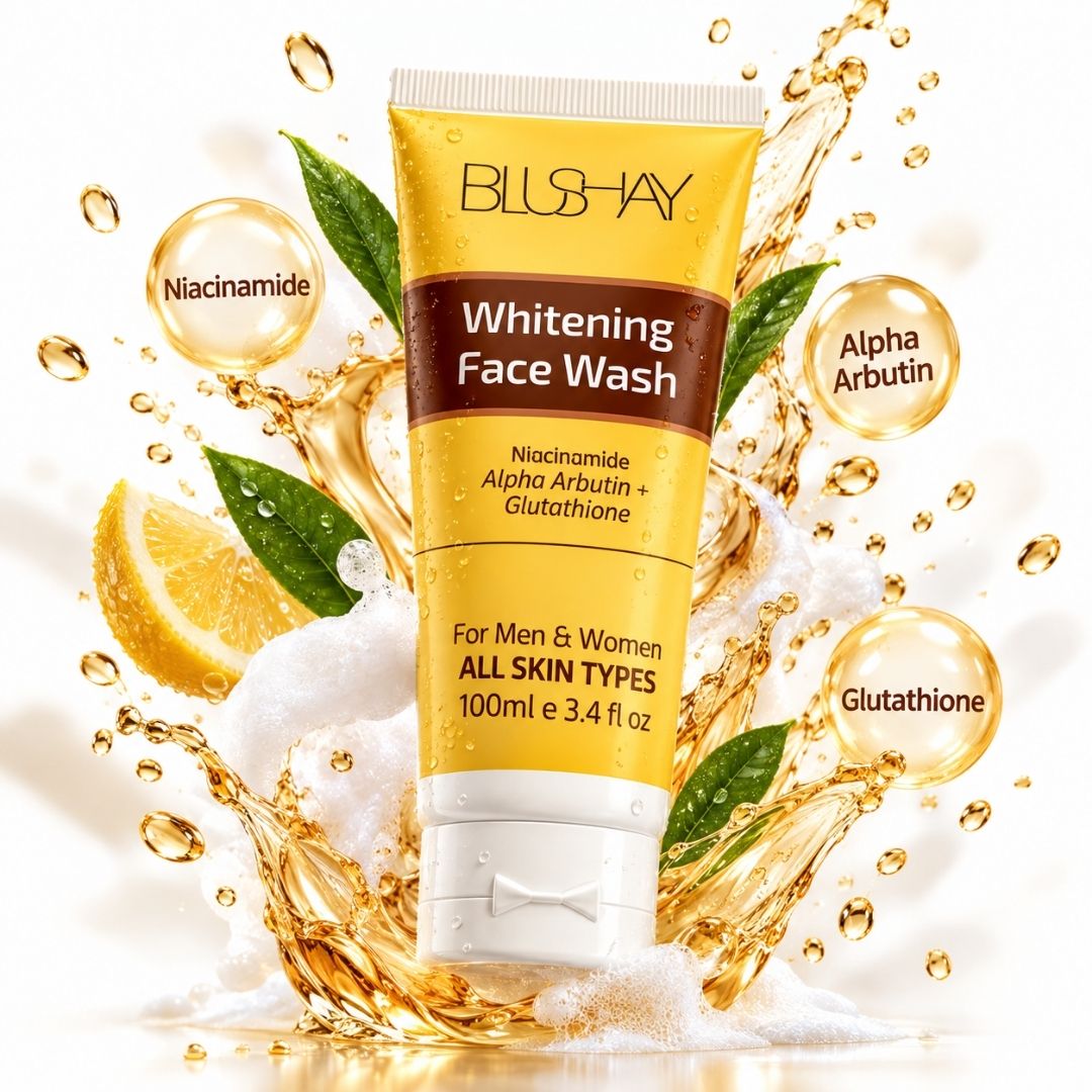 Whitening Face Wash | Niacinamide, Alpha Arbutin & Glutathione